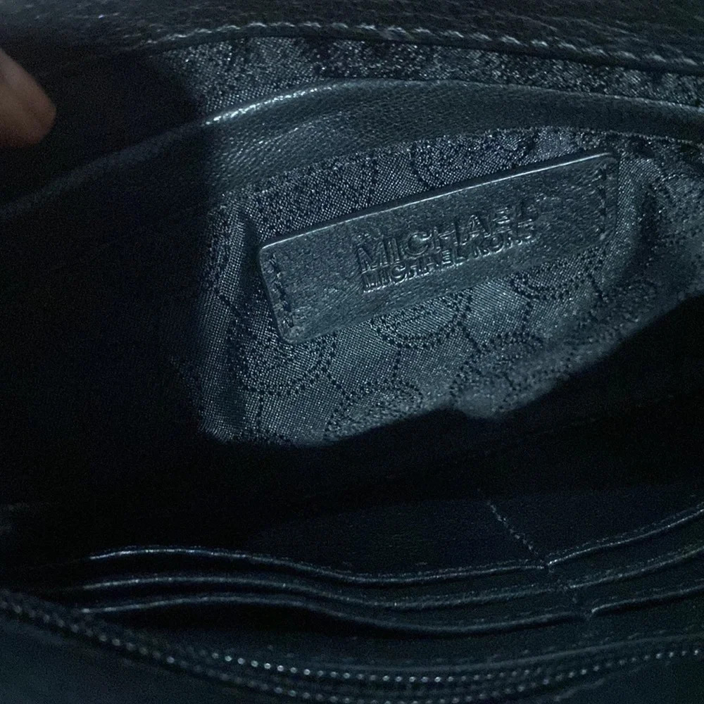 Michael Kors Haircalf Leather Robin Convertible Clutch/Shoulder Bag/Handbag - Picture 8 of 10